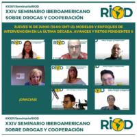 XXIV seminario Iberoamericano sobre drogas y cooperación