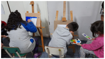 ¡Vacunación, arte y primavera en Cartoneritos!