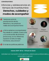 Conversatorio sobre infancias y adolescencias en tiempo de incertidumbre